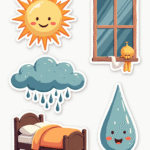 Wellness & Self-Care - Sticker Sheet v12